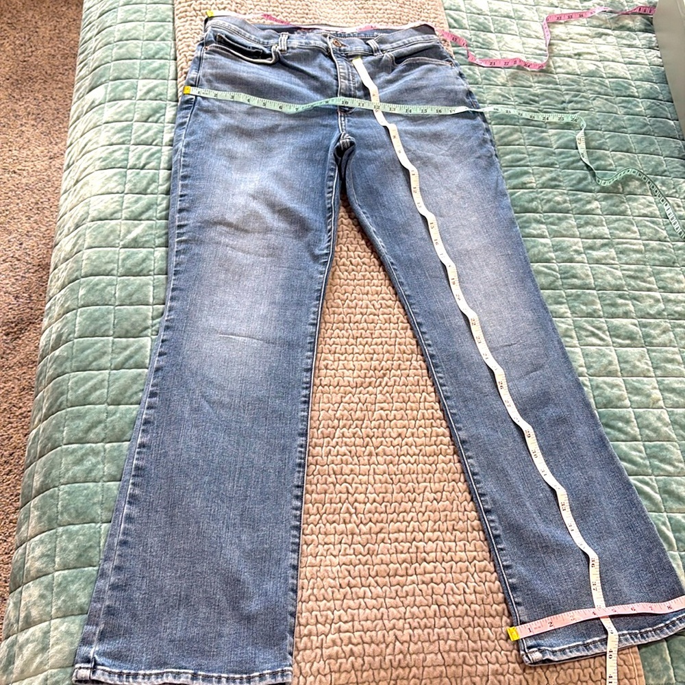 Eddie Bauer jeans: size 10: revival high rise boot cut